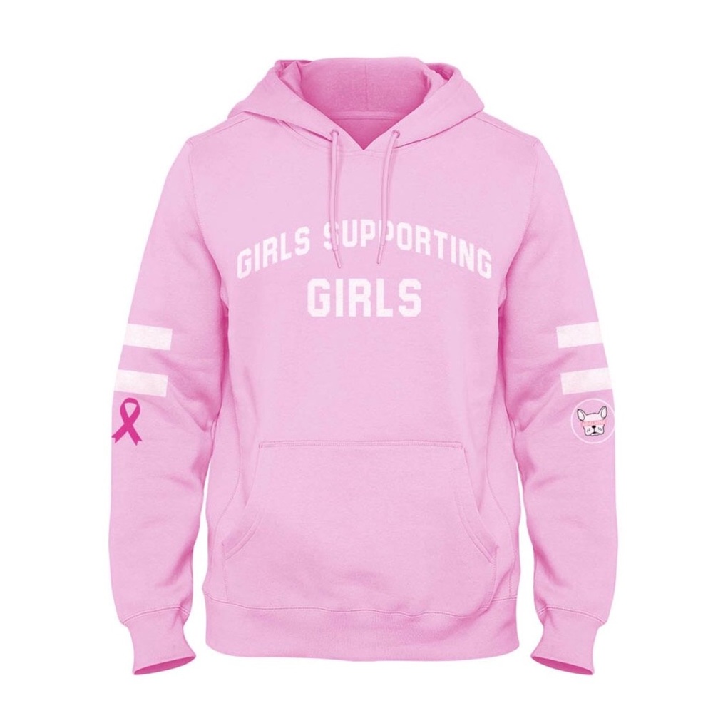 🖤 girls supporting girls pink hoodie!